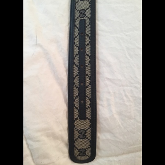 Gucci Belt/ Blue and Gray - Picture 5 of 12
